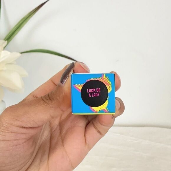 NIB MAC Moon Masterpiece Powder Kiss Lipstick Luck be a Lady - Picture 5 of 8